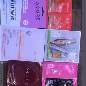 Hair and face samples